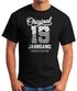 Herren T-Shirt runder Geburtstag Geschenk-Shirt Jahrgang 01-99 Fun-Shirt Jahrgangs-Shirt Moonworks®preview