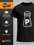 Herren T-Shirt Salz und Pfeffer Partner-Kostüm Fasching Karneval Last Minute Verkleidung  Fun-Shirt Moonworks®preview