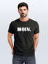 Herren T-Shirt Schriftzug Moin Dialekt Norden Hamburg Anker Print Fashion Streetstyle Neverless®preview