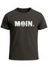 Herren T-Shirt Schriftzug Moin Dialekt Norden Hamburg Anker Print Fashion Streetstyle Neverless®preview