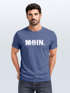 Herren T-Shirt Schriftzug Moin Dialekt Norden Hamburg Anker Print Fashion Streetstyle Neverless®preview
