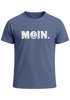 Herren T-Shirt Schriftzug Moin Dialekt Norden Hamburg Anker Print Fashion Streetstyle Neverless®preview