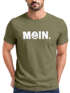 Herren T-Shirt Schriftzug Moin Dialekt Norden Hamburg Anker Print Fashion Streetstyle Neverless®preview