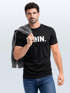 Herren T-Shirt Schriftzug Moin Dialekt Norden Hamburg Anker Print Fashion Streetstyle Neverless®preview