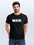 Herren T-Shirt Schriftzug Moin Dialekt Norden Hamburg Anker Print Fashion Streetstyle Neverless®preview