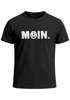 Herren T-Shirt Schriftzug Moin Dialekt Norden Hamburg Anker Print Fashion Streetstyle Neverless®preview