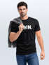 Herren T-Shirt Schriftzug Moin Dialekt Norden Hamburg Anker Print Fashion Streetstyle Neverless®preview