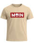 Herren T-Shirt Schriftzug Moin Skull Totenkopf Aufdruck Print Parodie Fashion Streetstyle Neverless®preview