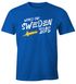 Herren T-Shirt Schweden Sweden Sverige Fan-Shirt WM 2018 Fußball Weltmeisterschaft Moonworks®preview
