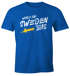 Herren T-Shirt Schweden Sweden Sverige Fan-Shirt WM 2026 Fußball Weltmeisterschaft Moonworks®preview