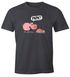 Herren T-Shirt Schwein Ferkel Steak Papa? Sarkasmus für Fleischesser Ironie Fun-Shirt Grillen Spruch lustig Moonworks®preview