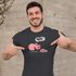 Herren T-Shirt Schwein Ferkel Steak Papa? Sarkasmus für Fleischesser Ironie Fun-Shirt Grillen Spruch lustig Moonworks®preview