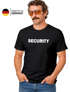 Herren T-Shirt Security Fasching Karneval Lsst Minute Verkleidung Kostümidee Fun-Shirt Moonworks®preview
