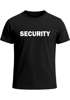 Herren T-Shirt Security Fasching Karneval Lsst Minute Verkleidung Kostümidee Fun-Shirt Moonworks®preview