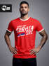 Herren T-Shirt Serbien Serbia Fan-Shirt WM-Shirt Fußball Weltmeisterschaft 2026 World Cup Moonworks®preview