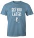 Herren T-Shirt Ski you later Ski-Fahrer Ski-Urlaub Wintersportler Piste lustig Fun-Shirt Moonworks®preview