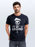 Herren T-Shirt Skull Captain Legend Totenkopf Bart Kapitän Slim Fit Neverless®preview