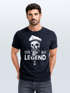 Herren T-Shirt Skull Captain Legend Totenkopf Bart Kapitän Slim Fit Neverless®preview