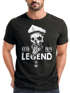 Herren T-Shirt Skull Captain Legend Totenkopf Bart Kapitän Slim Fit Neverless®preview