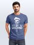 Herren T-Shirt Skull Captain Legend Totenkopf Bart Kapitän Slim Fit Neverless®preview