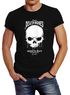 Herren T-Shirt Skull Death and Bones Totenkopf Club Outfit Slim Fit Neverless®preview