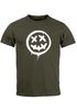 Herren T-Shirt Smile Seaky Face Print Aufdruck Teachwear Fashion Streetstyle Neverless®preview