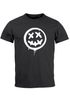 Herren T-Shirt Smile Seaky Face Print Aufdruck Teachwear Fashion Streetstyle Neverless®preview