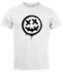Herren T-Shirt Smile Seaky Face Print Aufdruck Teachwear Fashion Streetstyle Neverless®preview