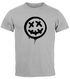 Herren T-Shirt Smile Seaky Face Print Aufdruck Teachwear Fashion Streetstyle Neverless®preview