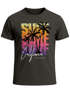 Herren T-Shirt Sommer Surf California Palmen Slim Fit Neverless®preview