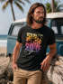 Herren T-Shirt Sommer Surf California Palmen Slim Fit Neverless®preview