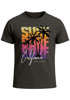 Herren T-Shirt Sommer Surf California Palmen Slim Fit Neverless®preview