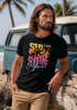 Herren T-Shirt Sommer Surf California Palmen Slim Fit Neverless®preview