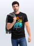 Herren T-Shirt Sommer Surf California Palmen Slim Fit Neverless®preview
