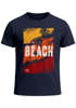 Herren T-Shirt Sommer Venice Beach Surfing Motiv Aufdruck Strand Palmen Fashion Streetstyle Neverless®preview