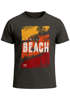 Herren T-Shirt Sommer Venice Beach Surfing Motiv Aufdruck Strand Palmen Fashion Streetstyle Neverless®preview