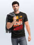 Herren T-Shirt Sommer Venice Beach Surfing Motiv Aufdruck Strand Palmen Fashion Streetstyle Neverless®preview