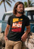 Herren T-Shirt Sommer Venice Beach Surfing Motiv Aufdruck Strand Palmen Fashion Streetstyle Neverless®preview