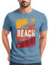 Herren T-Shirt Sommer Venice Beach Surfing Motiv Aufdruck Strand Palmen Fashion Streetstyle Neverless®preview