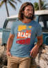 Herren T-Shirt Sommer Venice Beach Surfing Motiv Aufdruck Strand Palmen Fashion Streetstyle Neverless®preview