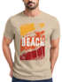 Herren T-Shirt Sommer Venice Beach Surfing Motiv Aufdruck Strand Palmen Fashion Streetstyle Neverless®preview