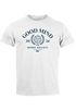 Herren T-Shirt Sport Volleyball Grafik Good Mind Sport Society Fashion Retro Streetstyle Neverless®preview