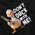 Herren T-Shirt Spruch Don't Duck with me - Gans Ente - Pintshirt Grafik Fun-Shirt lustig - Baumwolle -Rregular Fit Moonworks®preview
