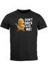 Herren T-Shirt Spruch Don't Duck with me - Gans Ente - Pintshirt Grafik Fun-Shirt lustig - Baumwolle -Rregular Fit Moonworks®preview