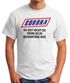Herren T-Shirt Spruch Du bist nicht Du Quarantäne Parodie Satire Virus zuhause bleiben Fun-Shirt Moonworks®preview