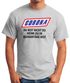 Herren T-Shirt Spruch Du bist nicht Du Quarantäne Parodie Satire Virus zuhause bleiben Fun-Shirt Moonworks®preview