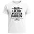 Herren T-Shirt Spruch Fahrradfahrer Man erlebt mich selten radlos Statement Fun-Shirt Spruch lustig Moonworks®preview