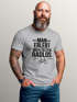 Herren T-Shirt Spruch Fahrradfahrer Man erlebt mich selten radlos Statement Fun-Shirt Spruch lustig Moonworks®preview