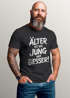 Herren T-Shirt Spruch Geburtstag Älter ist wie jung nur besser Geburtstagsshirt Sarkasmus Fun Printshirt Moonworks®preview