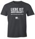 Herren T-Shirt Spruch Liebe ist aus aber wir haben noch Gin da Fun-Shirt Moonworks®preview